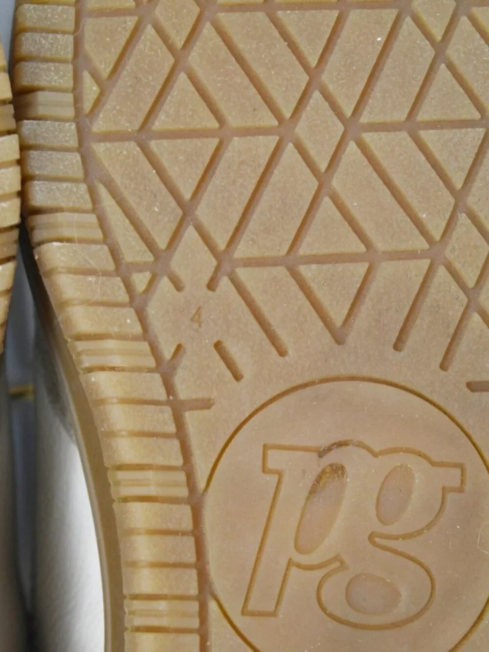 $500 PAUL GREEN Weller Sneaker FUR LINED LEATHER BEIGE TAN 6.5 US (TF17)
